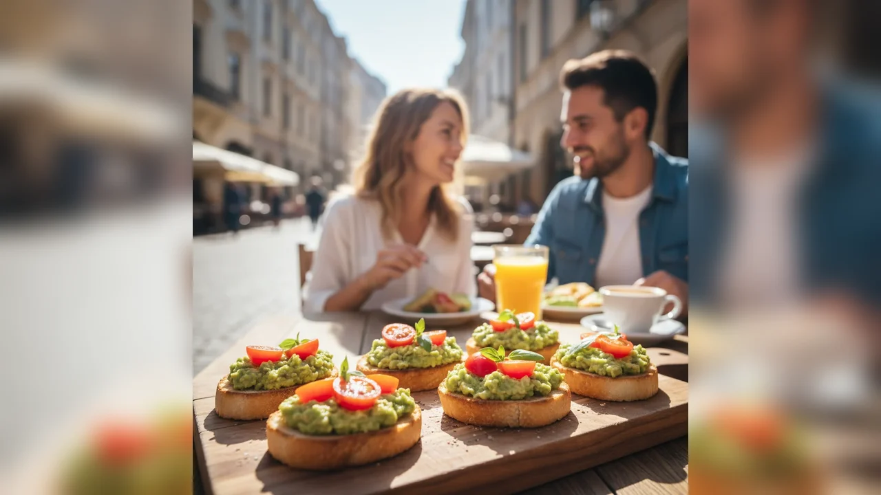 Bruschete cu avocado și roșii – gustare perfectă