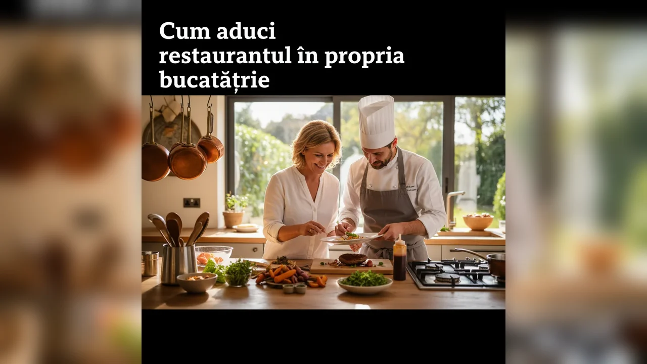 Cum aduci restaurantul în propria bucătărie