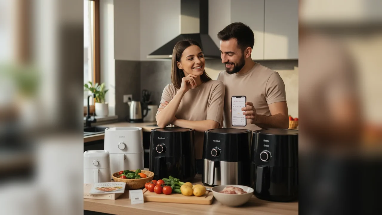 Cum alegi un air fryer bun fără să dai prea mult