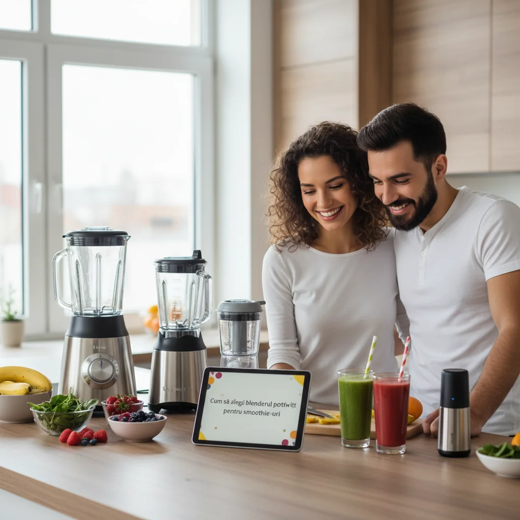 Cum să alegi blenderul potrivit pentru smoothie-uri