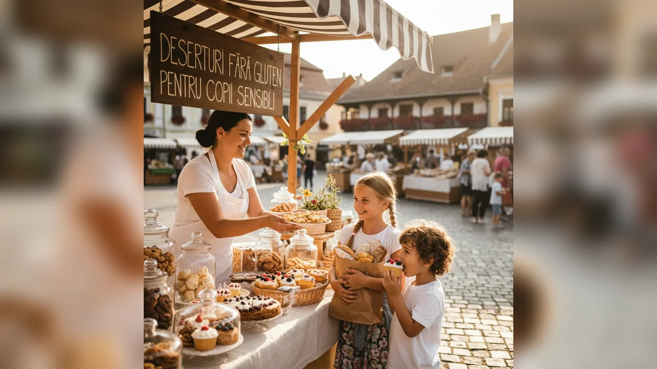 Deserturi fără gluten pentru copii sensibili