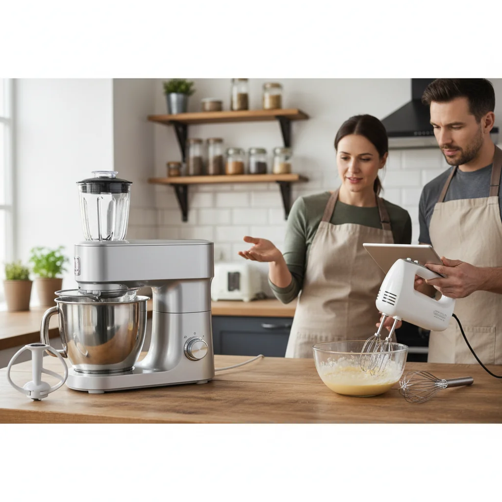 Diferențe între robot de bucătărie și mixer clasic