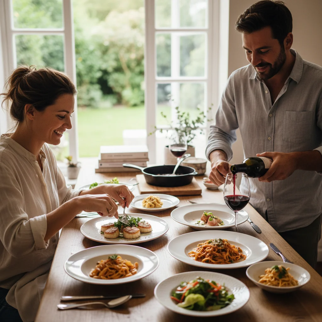 Fine dining acasă pentru iubitorii de gătit