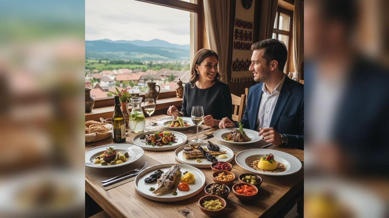 Fine dining românesc cu ingrediente de sezon