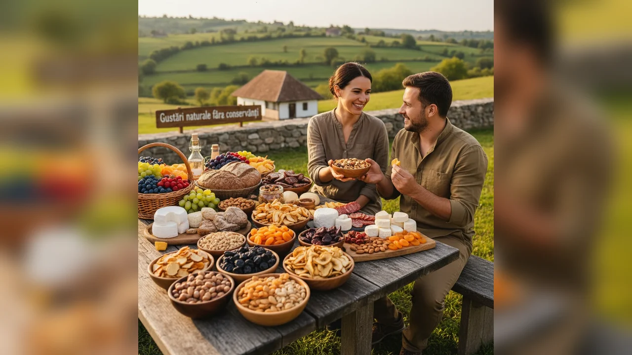 Gustări naturale fără conservanți