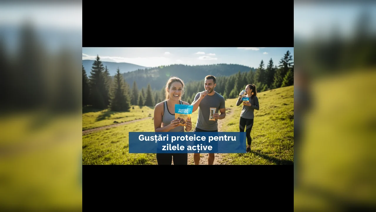 Gustări proteice pentru zilele active