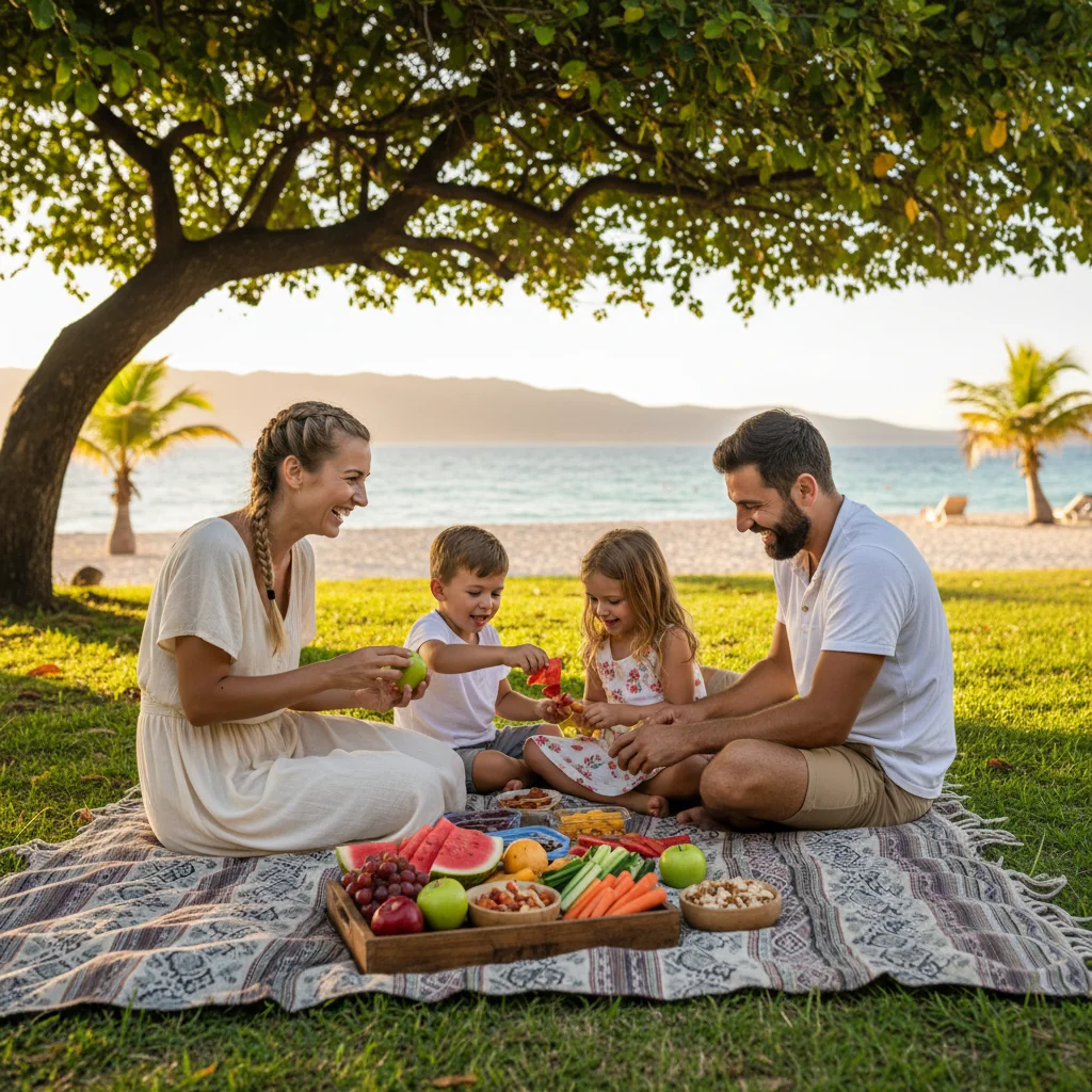 Gustări sănătoase pentru toată familia în vacanță