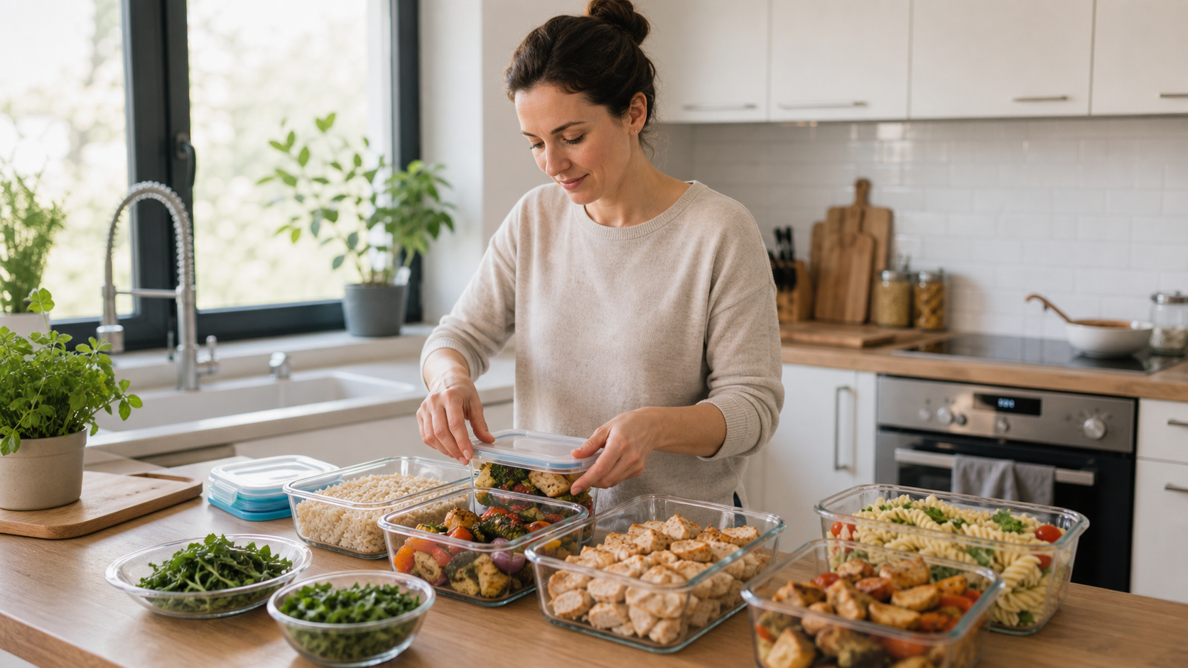 Meal prep de duminică: cum pregătești 5 cine rapide pentru toată familia