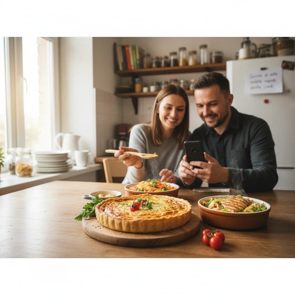 Quiche și alte rețete rapide pentru cină