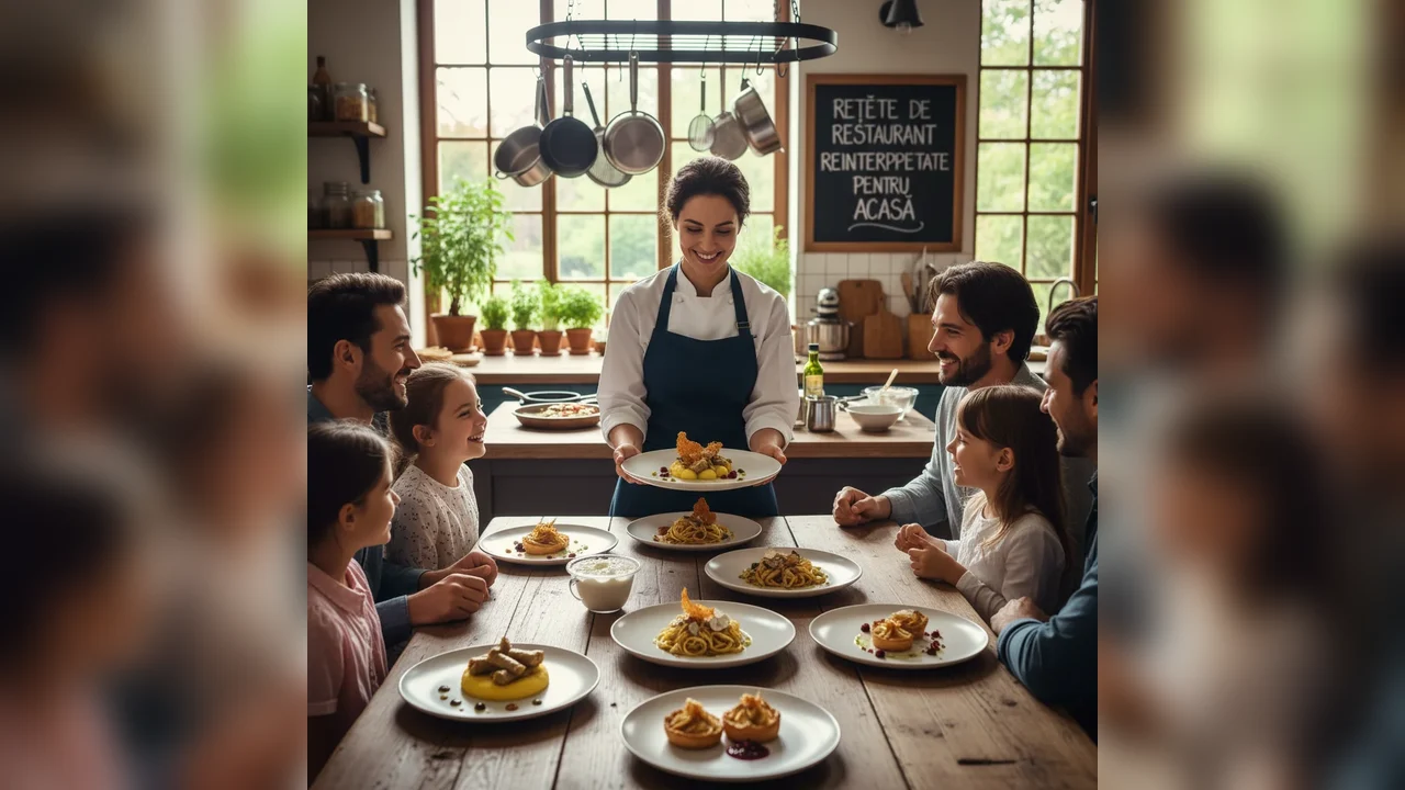 Rețete de restaurant reinterpretate pentru acasă