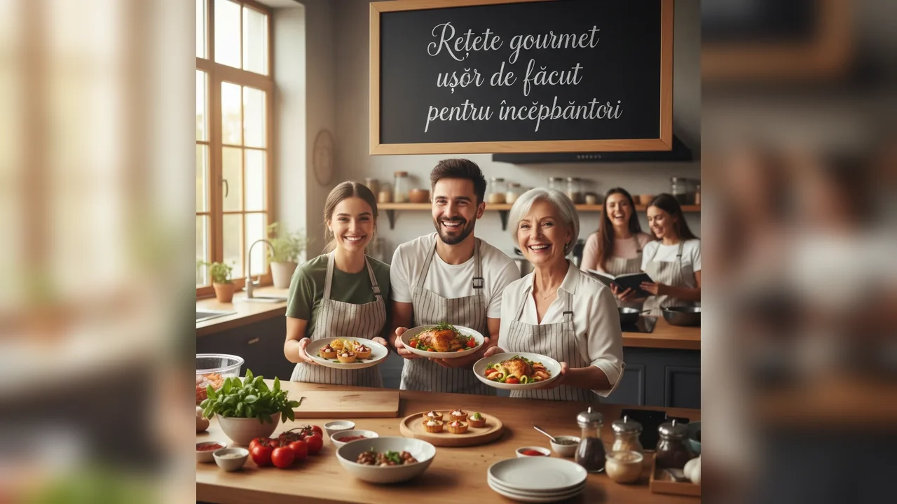 Rețete gourmet ușor de făcut pentru începători
