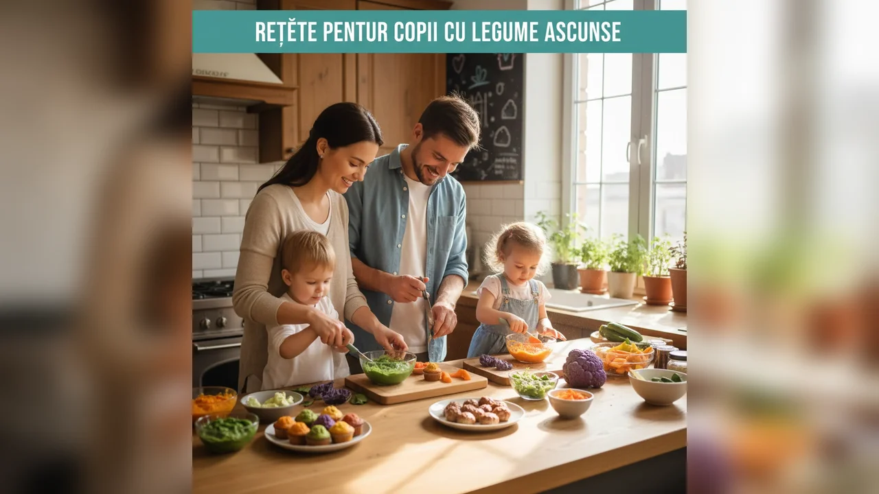 Rețete pentru copii cu legume ascunse