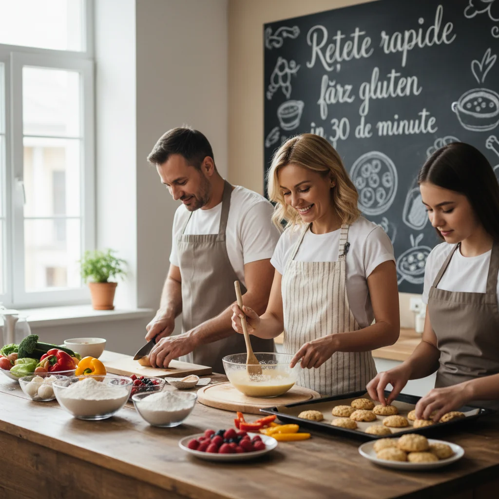 Rețete rapide fără gluten în 30 de minute