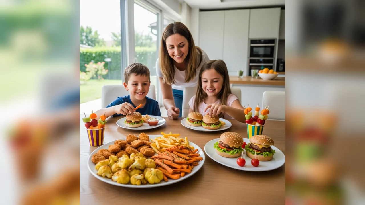 Rețete sănătoase inspirate din fast food pentru copii