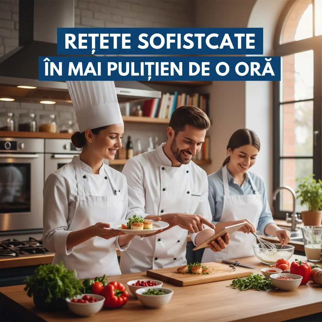 Rețete sofisticate în mai puțin de o oră