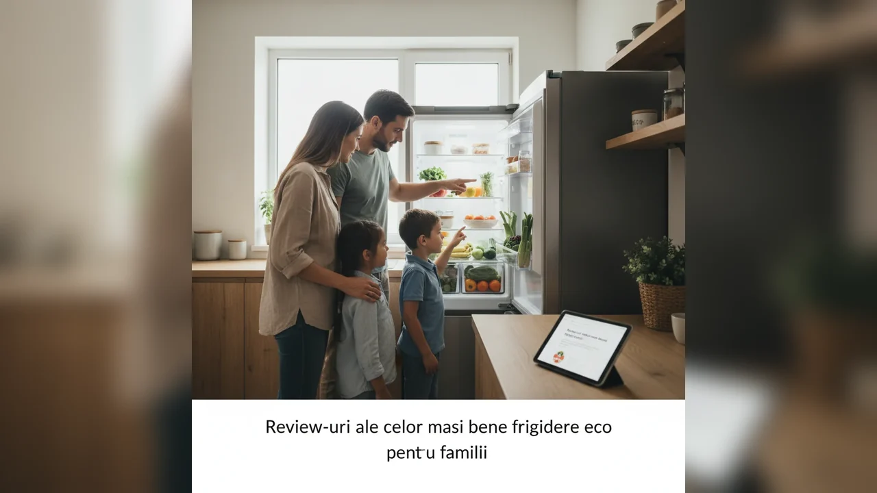 Review-uri ale celor mai bune frigidere eco pentru familii