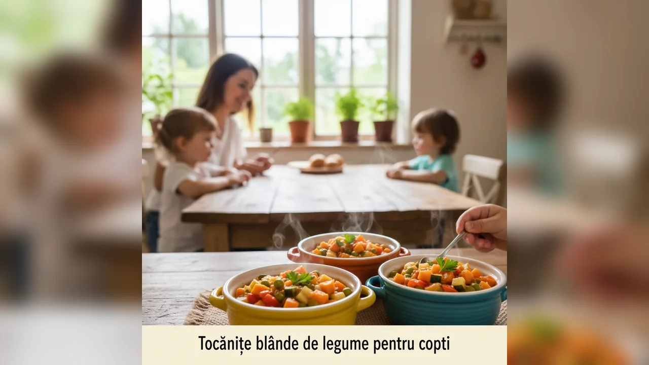 Tocănițe blânde de legume pentru copii