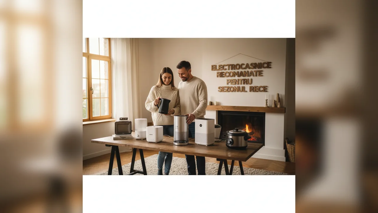 Top electrocasnice recomandate pentru sezonul rece