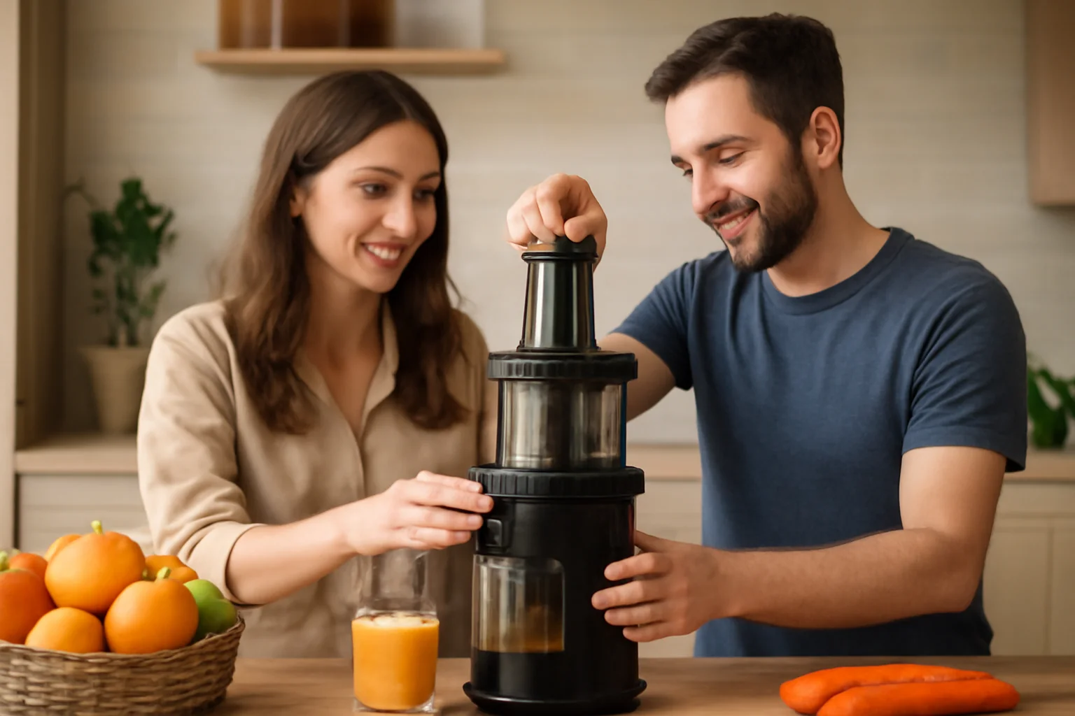 Top slow juicer-e pentru sucuri naturale
